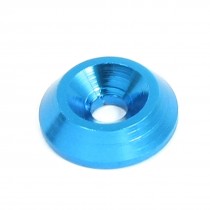 12mm Outer Dia Blue Aluminium Alloy Spacer Washer for 3mm RC Model Toy