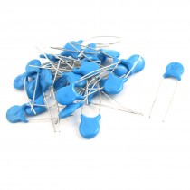 30 Pcs Blue 1000V 10nF Through Hole DIP High Voltage Ceramic Capacitor