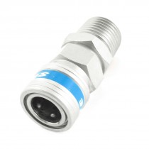 SM40 1 2pt Male Thread Pneumatic Air Quick Coupler Socket Hose Connector