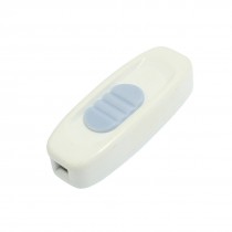 White GW310 Bedroom In Line Cord Switch AC 250V 3A