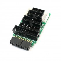 20Pin 14Pin 10Pin Pinboard J-LINK V8 ARM JTAG Adapter Plate
