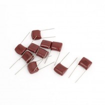10PCS CBB21 400V 105J 1uf Radial Metallized Polypropylene Film Capacitors