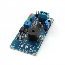 DC5V 85dB Normal Open Trigger Alarm Delay Module PCB Board w Buzzer