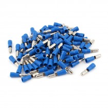 100 Pcs Blue MPD2-195 16-14 AWG Insulating Female Crimp Terminal Connector