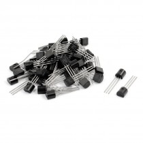 C5342 50V 0.5A 0.8W 3 Pin Semiconductor NPN Transistor Black 50 Pcs