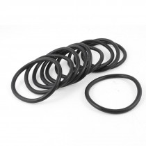 10Pcs Black 69mm OD 59mm Inner Dia Nitrile Rubber O-ring Oil Seal Gaskets