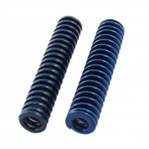 2 PCS Light Load Spiral Stamping Compression Die Spring Blue 8mm x 40mm