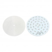 2Pcs 120mm Circle Aluminum Circuit Board for 48 x 1/2W 5630/5730 SMD LED