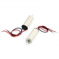 2pcs DC 3.7V 35000RPM Mini Coreless Vibration Motor for Model Helicoptor Toy