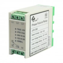 JVR-380 AC 380V SPDT 5 LED Light Phase Failure Sequence Protective Relay