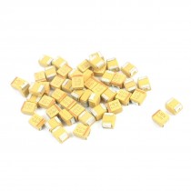 50PCS 3528 B Type 100uF 10V 4x3x2mm SMT SMD Tantalum Chip Capacitors