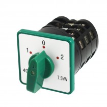 40A 7.5KW ON/OFF Positions Change Over Rotary Cam Switch HZ5D-40/7.5 M05