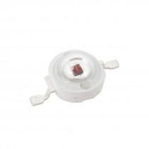 3W High Power 40-60LM 2 Terminal Blue Light LED Lamp Diodes Red Bead