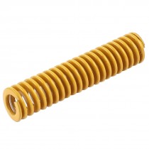 Lighter Load Yellow Spiral Stamping Compression Die Spring 10x45mm