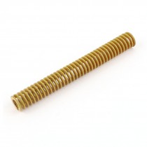 Lighter Load Yellow Spiral Stamping Compression Die Spring 10x80mm