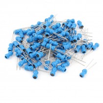 100Pcs 50uH 500mA 4x6mm 10% Tolerance Radial Lead Inductor Blue