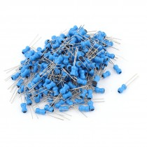 200Pcs 68uH 500mA 4x6mm 10% Tolerance Radial Lead Inductor Blue