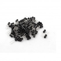 100 Pcs 100uH 300mA Radial Type Coil Choke Inductor 4mm x 6mm