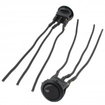 DC 20A 12V White LED Lamp SPST 2 Position On/Off Control Rocker Switch 2pcs