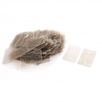 200 Pcs 24mmx39mmx0.12mm Mica Insulator Sheet Replacement
