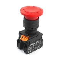Repairing DPST NO NC Locking Emergency Stop Mushroom Push Button Switch 600V 10A