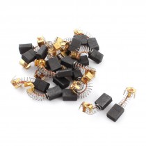 20Pcs Power Tool Repairing Motor Carbon Brushes 10 x 8 x 5mm