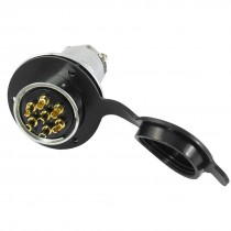 GX30 7 AC 150V 15A 30mm Dustproof 7pin Aviation Plug Power Connector Adapter