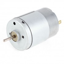 RS385 DC 12V-24V 3800-7600RPM Rotary Speed Cylinder Shaped Micro Electric Motor