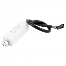 AC 450V/400V 3uF Polypropylene Film Motor Run Capacitor White