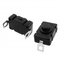 AC 250V 1.5A 2 Pin On Off Torch Latching Push Button Switch 20 Pcs Ddgbw