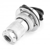 Waterproof 4 Pins Aviation Circular Connector Plug AC 250V 25A
