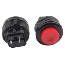 5 Pcs X Red 2 Pin SPST OFF/(ON) NO Momentary Push Button Switch 1A 250V AC