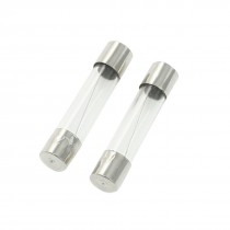 2 Pcs 5 x 20mm Fuse Fast Blow Glass Fuses Holder 10A 250VAC