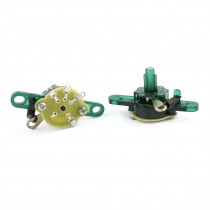 AC 250V 1A Wall Fans Spring Actuator Latching Pull Cord Switch 2pcs