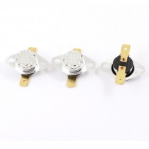 3Pcs KSD301 2 Terminal 50C Temperature Control Switch Thermostat AC 250V 15A