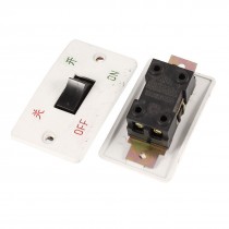 2 Pcs 4 Termitals 2 Phase DPST NO ON/OFF Switch 10A 220V AC for Grinding Machine