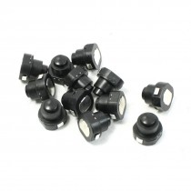12Pcs Latching Action 2 Terminal Flashlight Push Button Switch AC 250V 1.5A