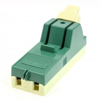AC 250V 63A 2 Pole Single Throw Circuit Control Knife Disconnect Switch Green