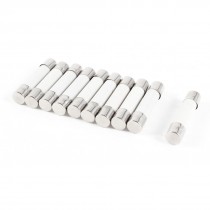 10 Pcs 250V 20A 6x30mm Cylindrical Ceramic Tube Fuses Link