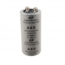 Motor Start up Capacitor Gray 800uF AC 250V for Washing Machine
