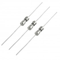 10Pcs Axial Lead Slow Blow 3.6 x 10mm Glass Fuse 250V 3A