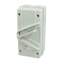 AC 250V 20A IP66 2-Postion OFF/ON DPST UKF3-220 Weatherproof Isolating Switch