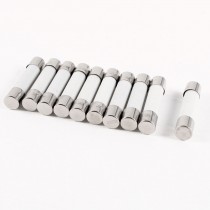 10 Pcs 250V 30A 6x30mm Cylindrical Ceramic Tube Fuses Link