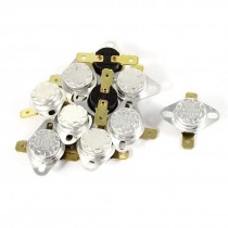 10 Pcs KSD301 250V 10A 115 Celsius Normal Close Temperature Controlled Switch