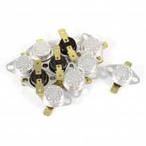 10 Pcs KSD301 250V 10A 120 Celsius Normal Close Temperature Controlled Switch