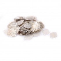 500Pcs 31.5mmx44.5mmx0.12mm Mica Insulator Sheet Replacement