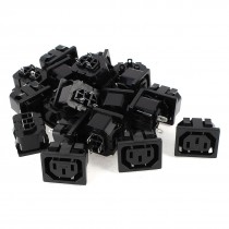 20 Pcs AC 250V 10A IEC320 C13 Female Power Socket for Rice Cooker