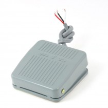 AC 250V 10A Nonslip Design Metal Shell Momentary Foot Pedal Switch