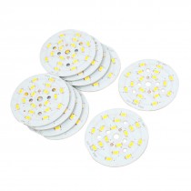 9W Warm White 18 SMD 5730 LED Ceiling Light Aluminum Heatsink Base Plate 10pcs