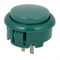 Arcade Games 2 Pins Momentary Push Button 20mm Dia Green AC 250V 1.5A